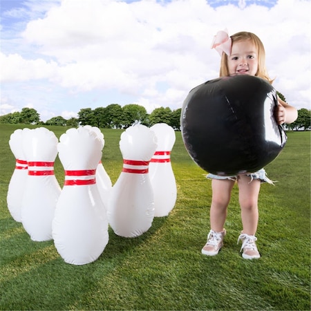 Hey Play Kids Giant Bowling Game Set 80-JGG201